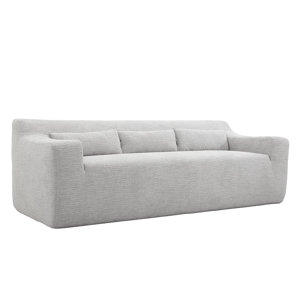 Nordic morden style full compress small packing living room sofa easy move full foam soft safe sofa