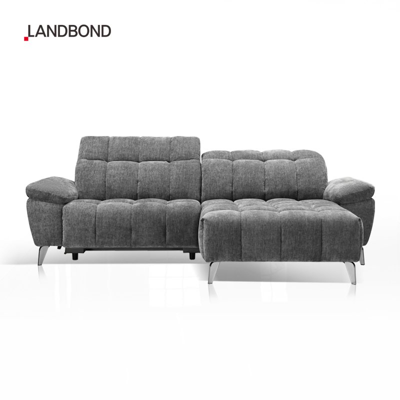 Modern Home Sofa Set Furniture Reclining Luxury Modern Flannel Fabric 3 Seater Electric Recliner Living Room Sofa