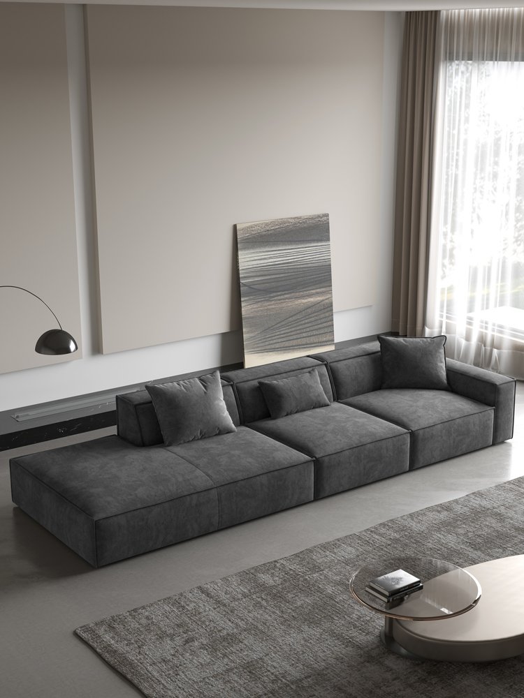 ATUNUS Nordic Modern Minimalism Living Room L shaped Combination Modular Sectional Sofa