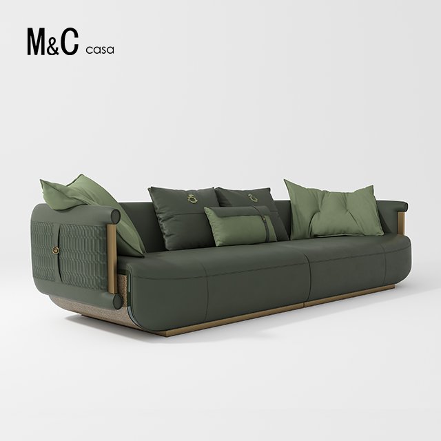 Modern Style Leather Living Room Sofas Light Luxury Sofas Sectionals Couch Lounge Custom Sofa Set Furniture For Home