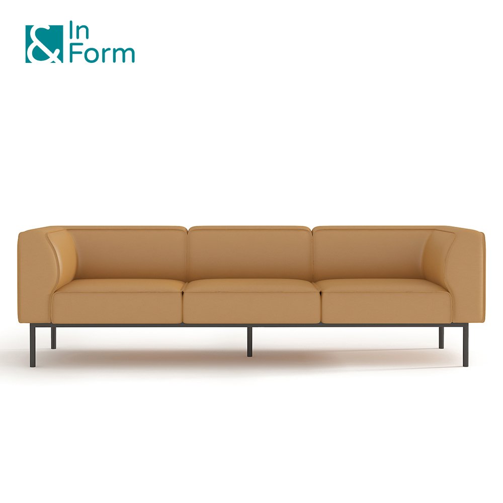 Hotel Hall Reception Sectional Modular Sofa Set Modern Design Italian Leather Luxury Home Living Room Sofas