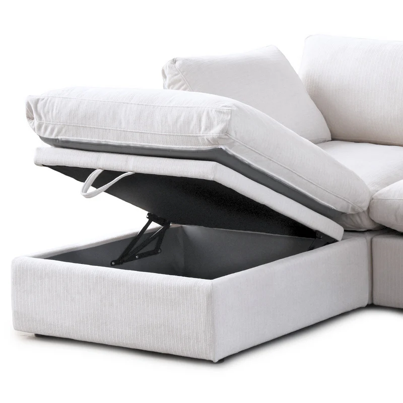 modern luxury customize color washable covers 5 piece corner sofa modular couch living room sofa for home