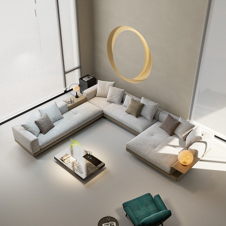 Modern Living Room Sofa With A Combination Of Style, Comfort, And Functionality