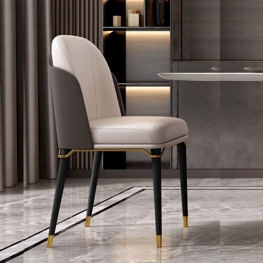 Italy Design Stainless Steel Golden Base Rectangular Marble table Set Luxury dining table And Chairs