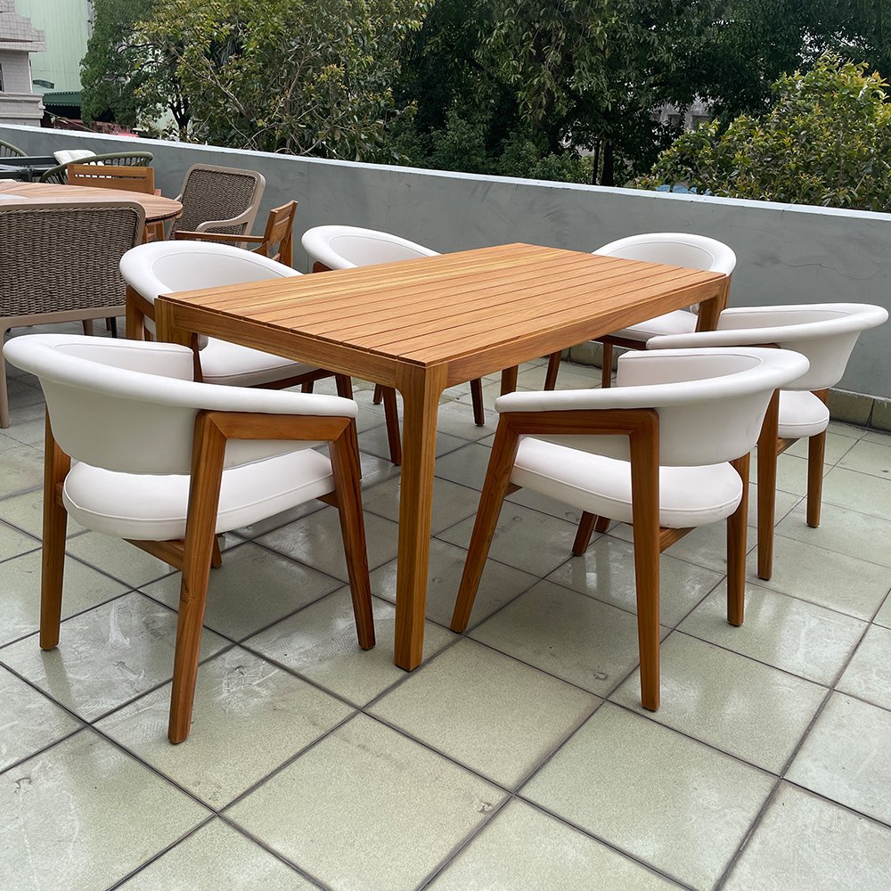 modern luxury 6-seater dining table set livingroom modern patio dinning table set 8 chairs dining room furniture