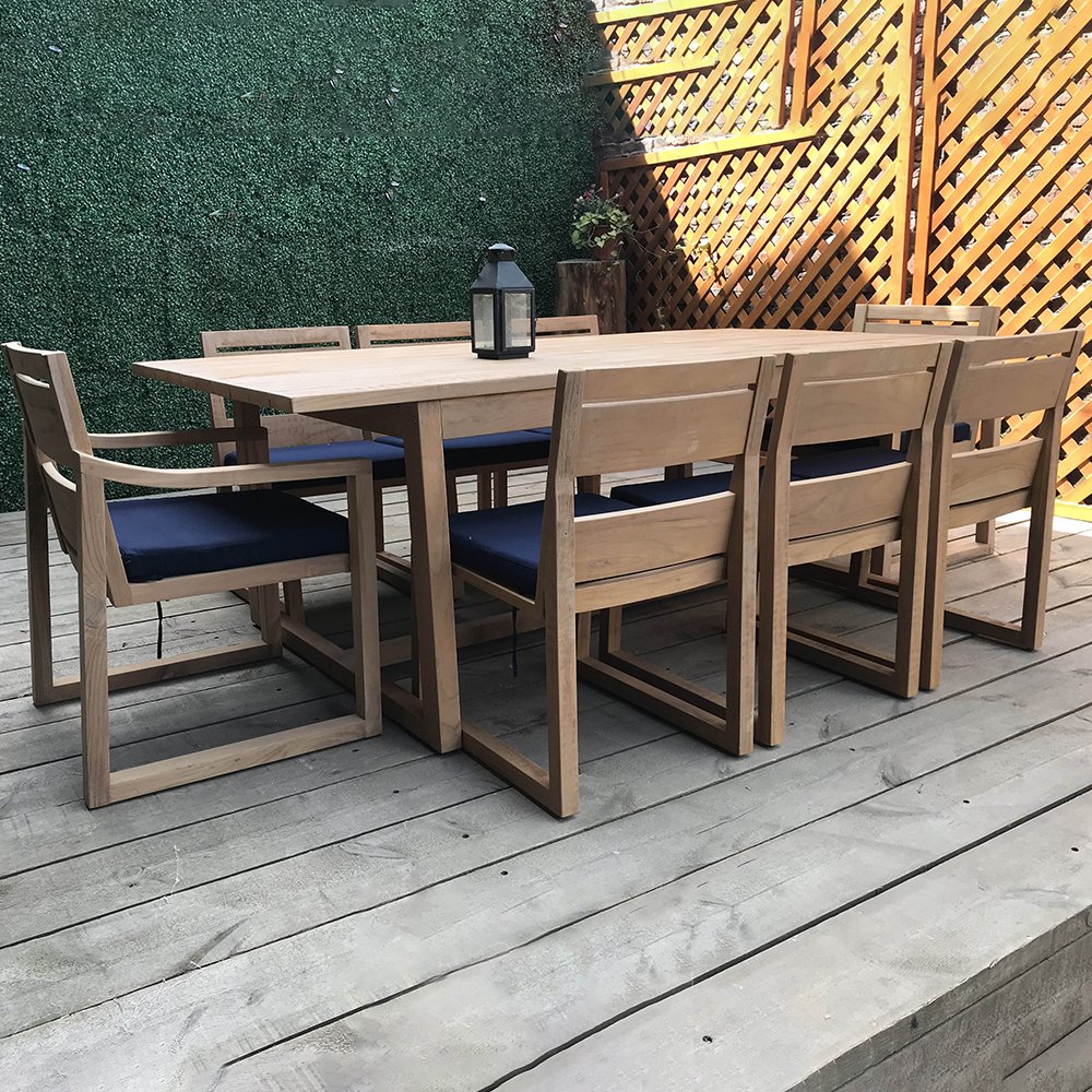 modern luxury 6-seater dining table set livingroom modern patio dinning table set 8 chairs dining room furniture