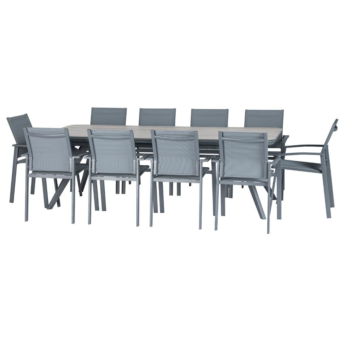 YASN Rectangular Dining Table Garden Dining Set Extendable Dining Table Outdoor For Restaurant Tables and Chairs