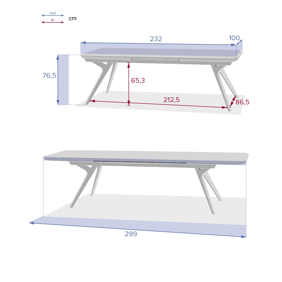 YASN Rectangular Dining Table Garden Dining Set Extendable Dining Table Outdoor For Restaurant Tables and Chairs