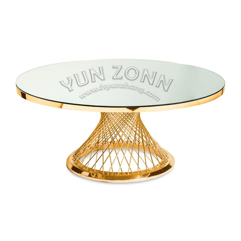 Modern round Marble Table and Steel-Chair Dining Room Furniture for Restaurant Hotel Home Villa