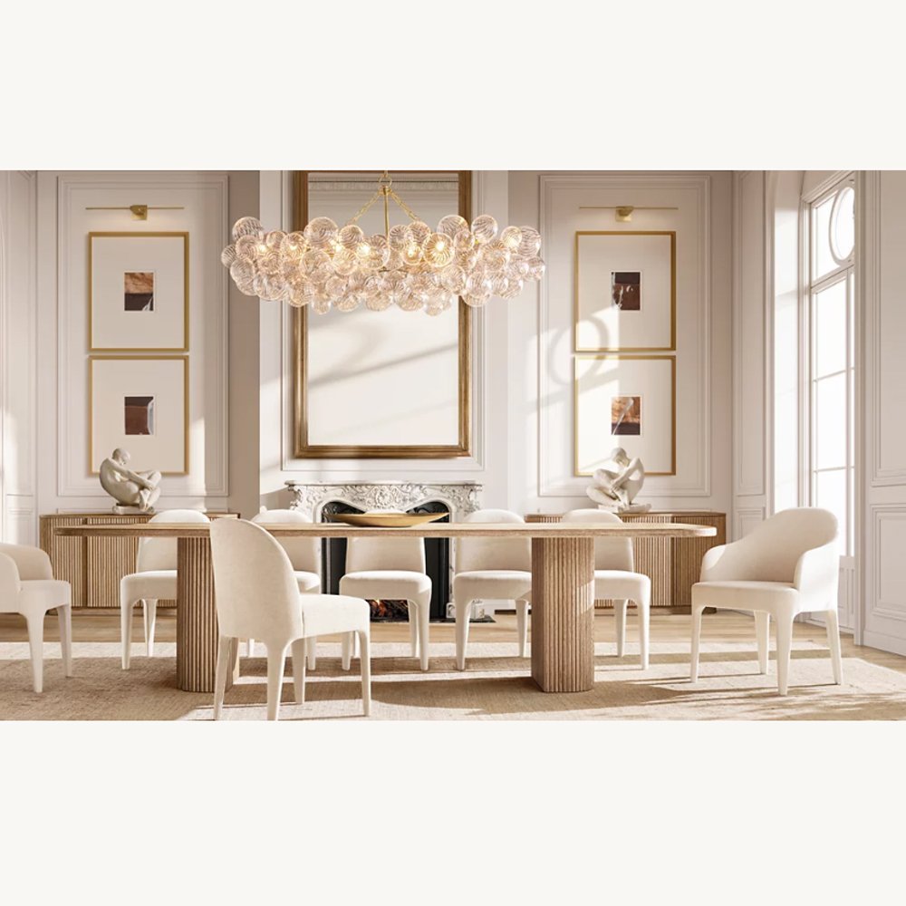 Factory Supply New Products Rectangular Dining Table Set Dining Tables for Dining Room
