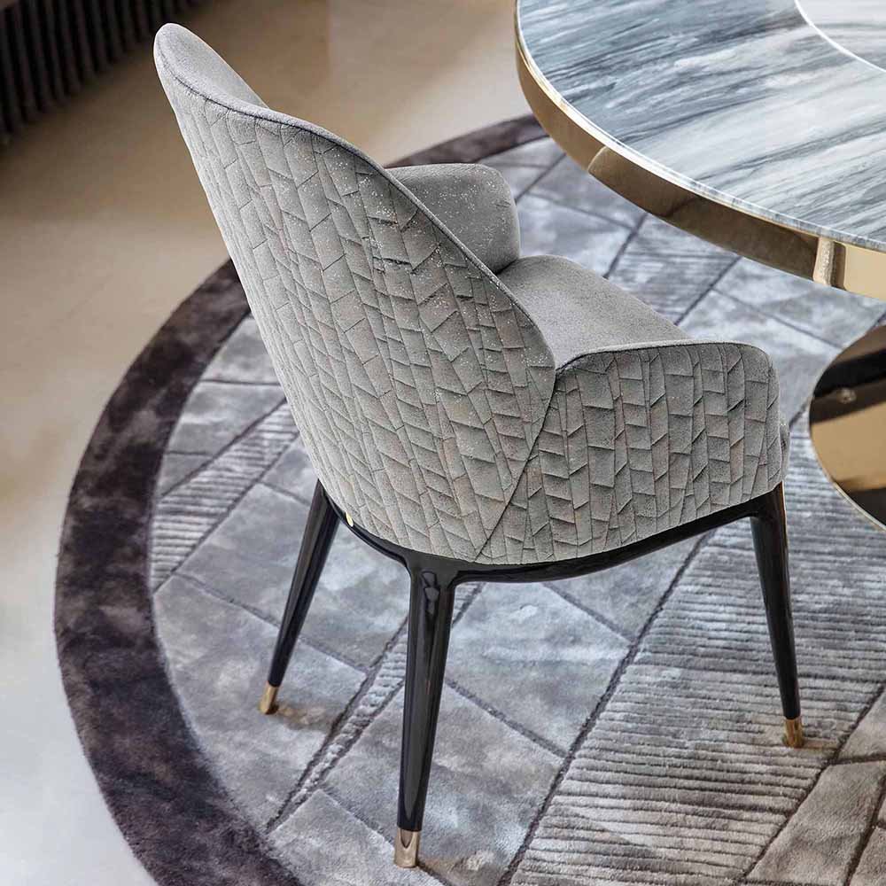 Customized Luxury Restaurant Furniture Table Chair Square Marble Dinning Set with 6 chairs Dining Table