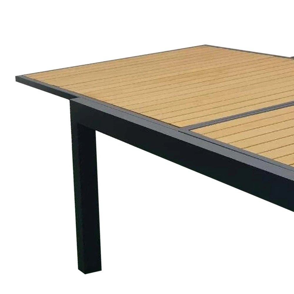 Modern Aluminum Outdoor dinning set Patio Table garden furniture For Living room Hotel Extendable Dining Table Extension Table