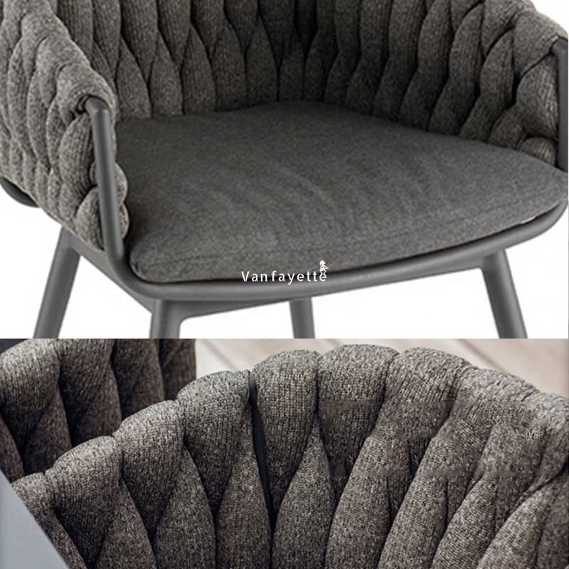 Garden Furniture Dining Sets Patio Dining Chairs Set of 6 Patio Dining Garden Table and Chairs Woven Rope Outdoor Furniture