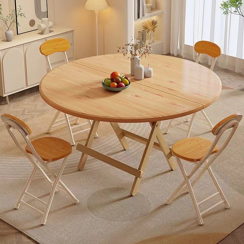 Customization Direct Deal Home Furniture Dining Kitchen Restaurant Wooden Folding Dinner Table for Dining Room