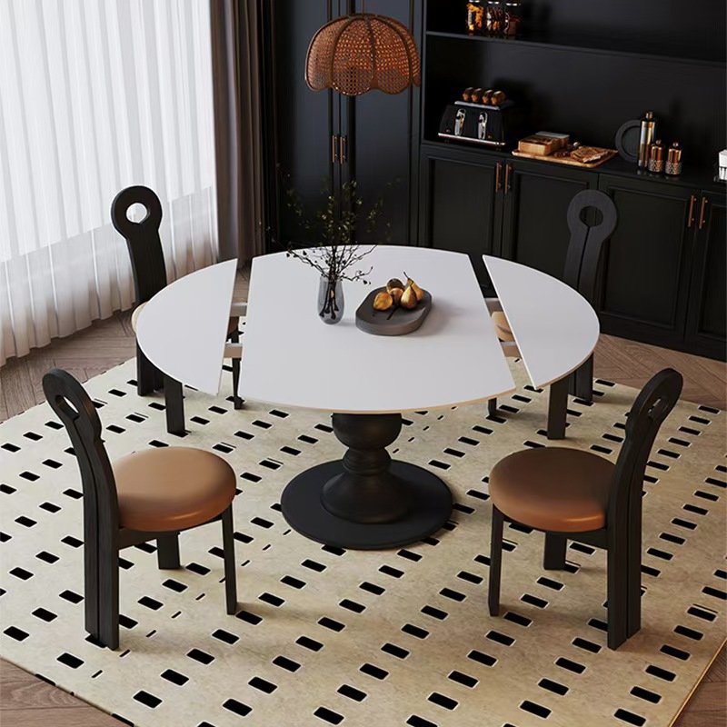 High quality customized modern apartment dining table, oval shaped luxury restaurant dining table