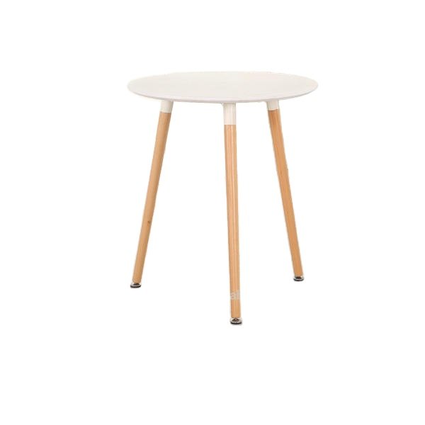 wood legs dining table MDF dining room table