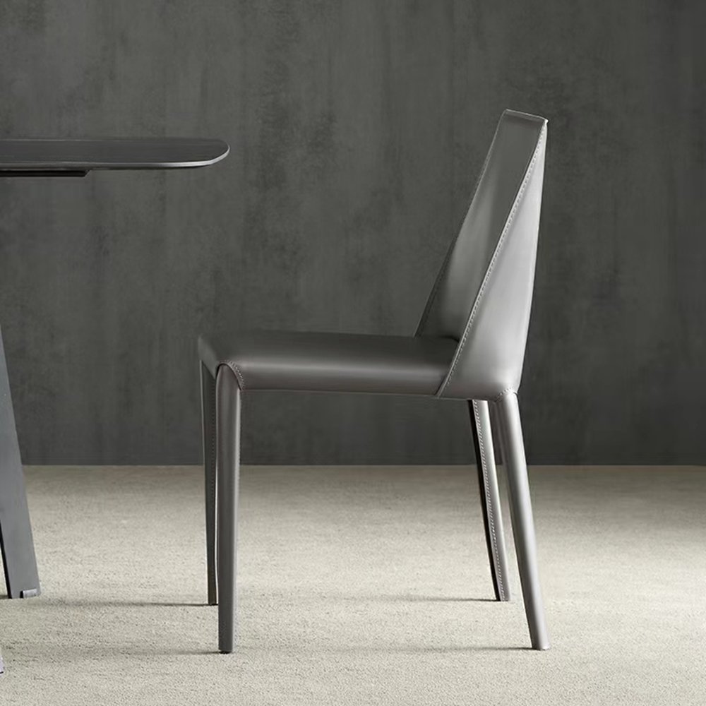 Modern Minimalist Stone/Marble Top Square Dining Table for Restaurant Hotel or Home Living Room Furniture