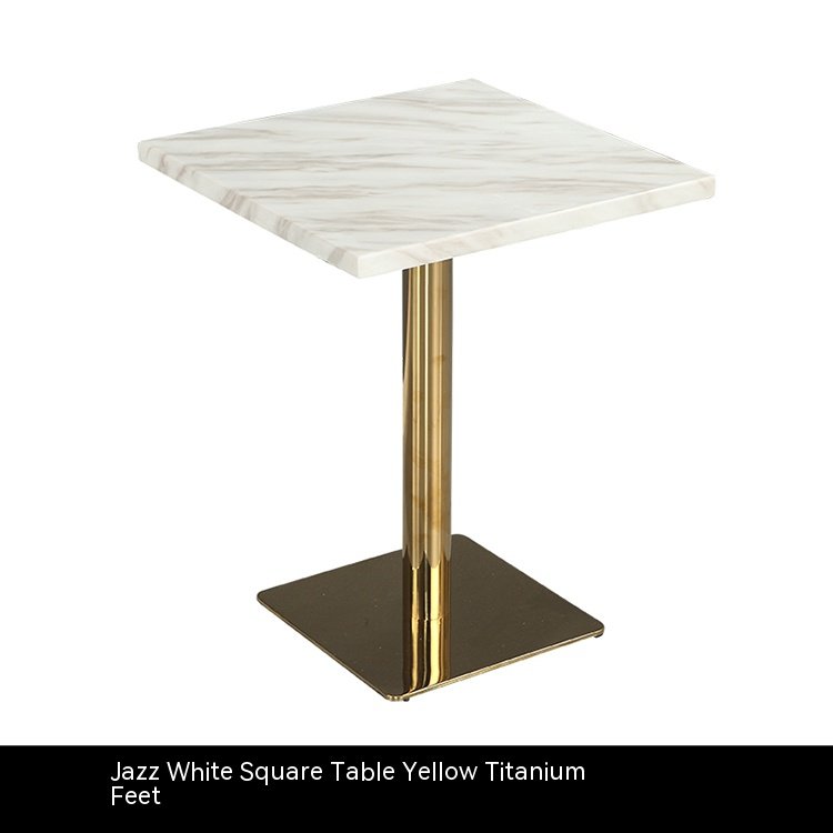 Rectangle round marble dining tables cafe table fast food restaurant table