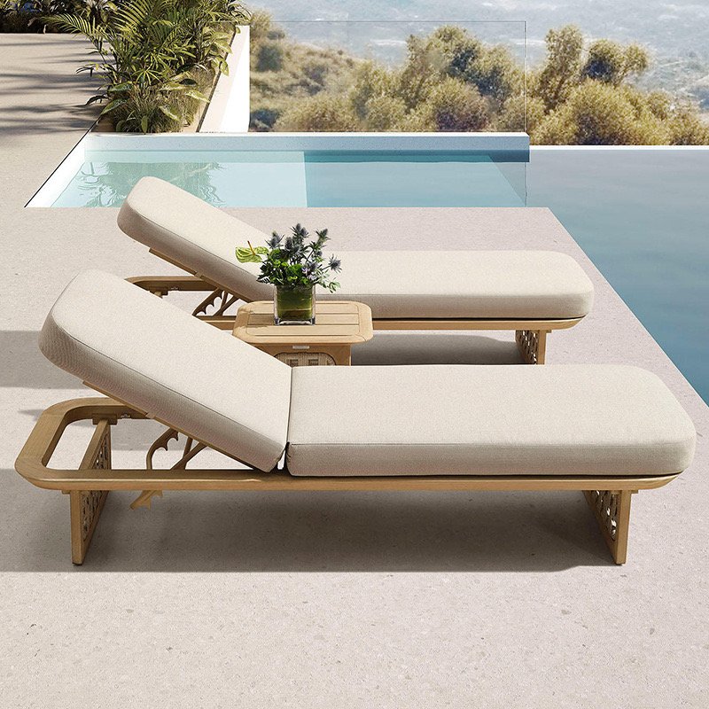 Fast shipping Patio Furniture Garden Outdoor Teak Furniture Modular Sofa Sets For Hotel
