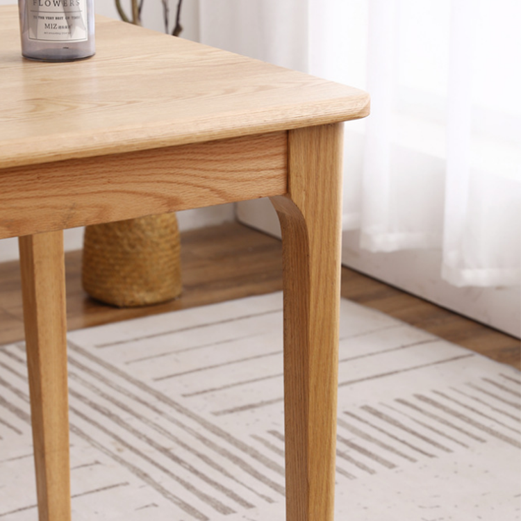 Hot Sale Canteen Furniture Set Luxury Solid Wood Dining Table Modern Dining Table Set for Favorable Price