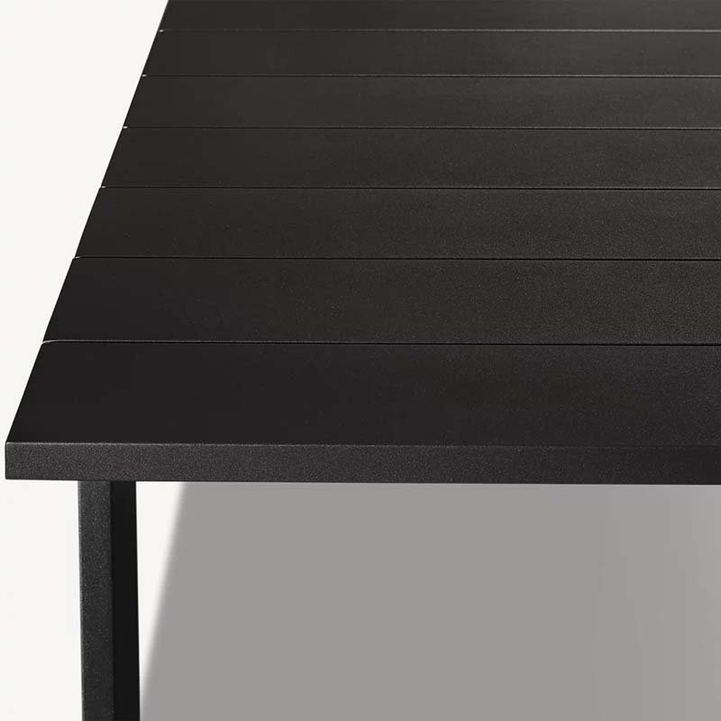 High End Metal Outdoor Furniture Hotel Aluminum Garden Dining Table