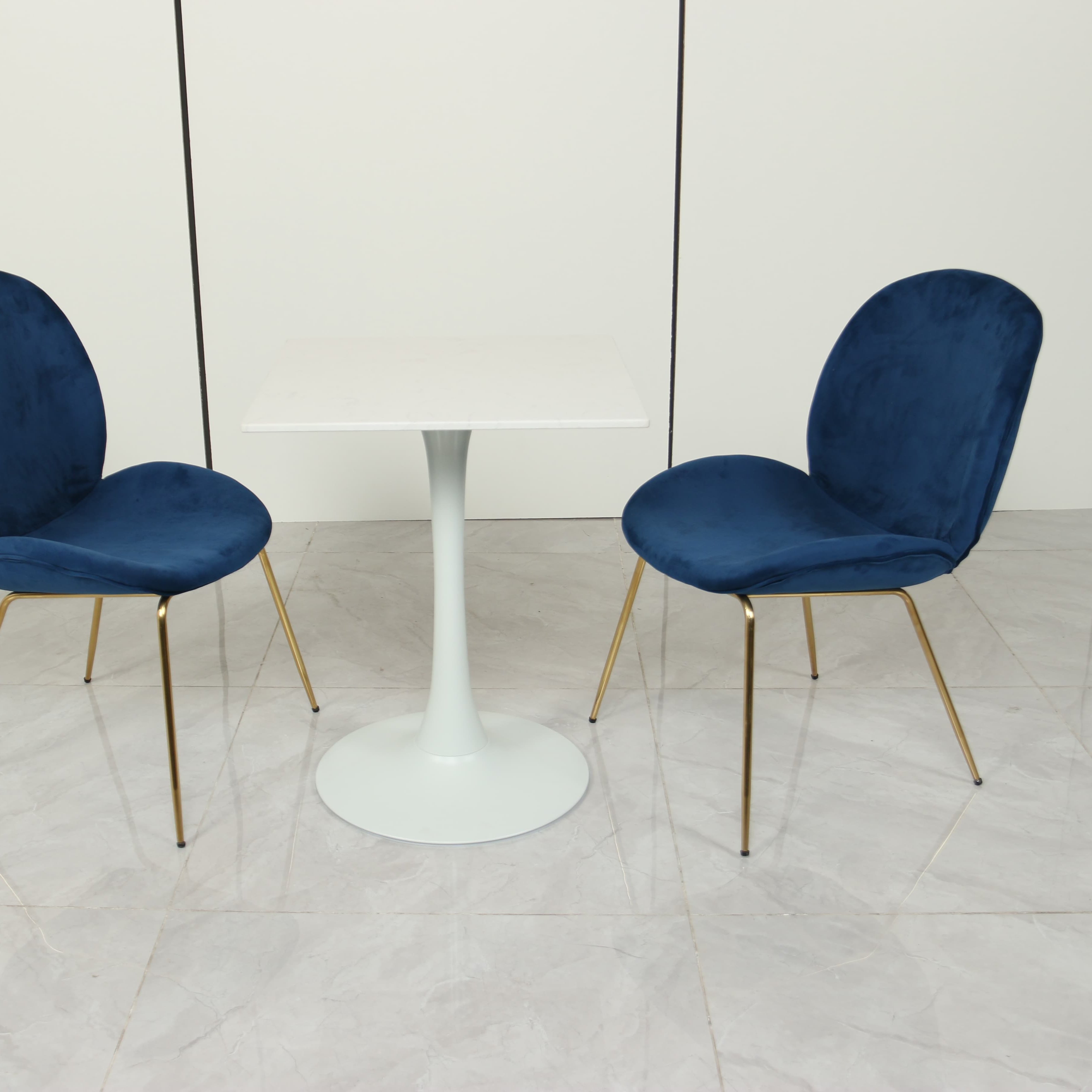 Home Dinning Room Furniture Luxury Dining Table Set Dining Table 2-seat Chair Modern Dinning Restaurant Tables and Chairs