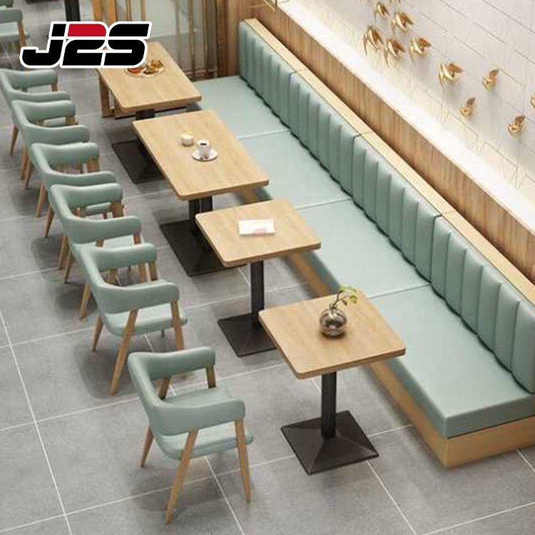 Custom cafe bar restaurant furniture counter dining tables booth seating set