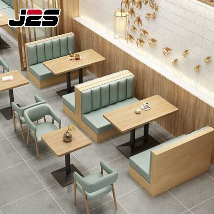 Custom cafe bar restaurant furniture counter dining tables booth seating set