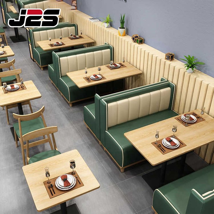 Custom cafe bar restaurant furniture counter dining tables booth seating set