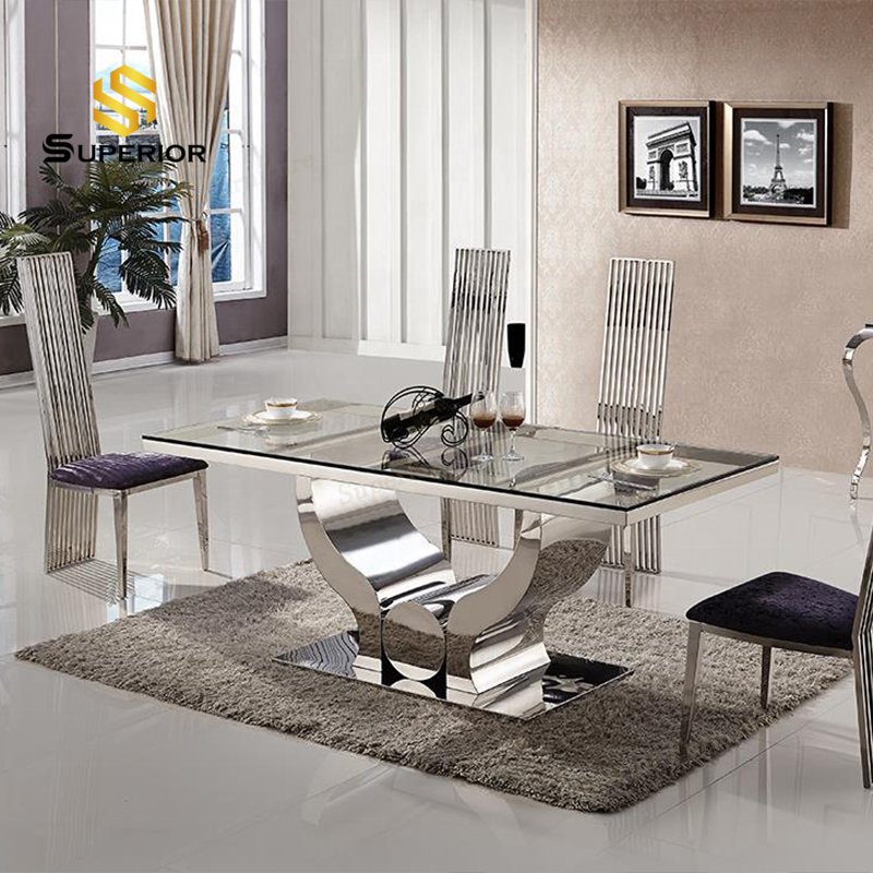 dinning table set 8 chairs dining room furniture muebles para el hogar luxury dining table set