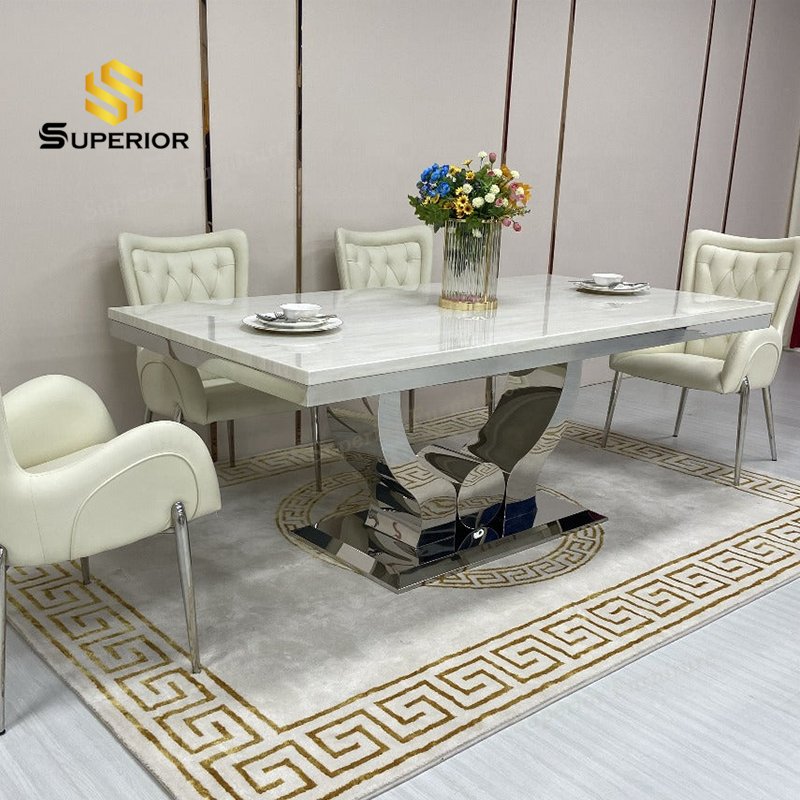 dinning table set 8 chairs dining room furniture muebles para el hogar luxury dining table set