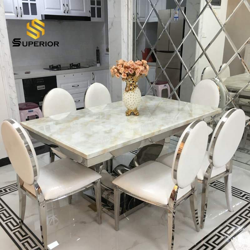 dinning table set 8 chairs dining room furniture muebles para el hogar luxury dining table set