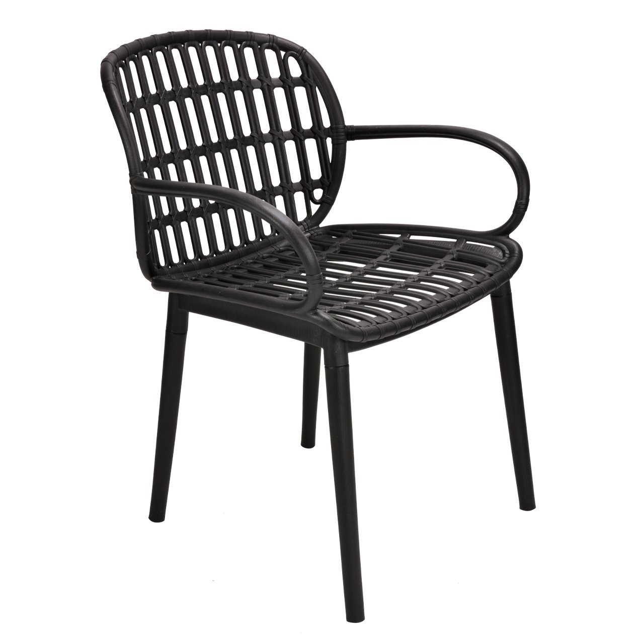 Premium Quality Eco-Friendly Weather-Resistant Outdoor Dining Chair Furniture Plastic Garden Table Chairs Set Living Room Hotel