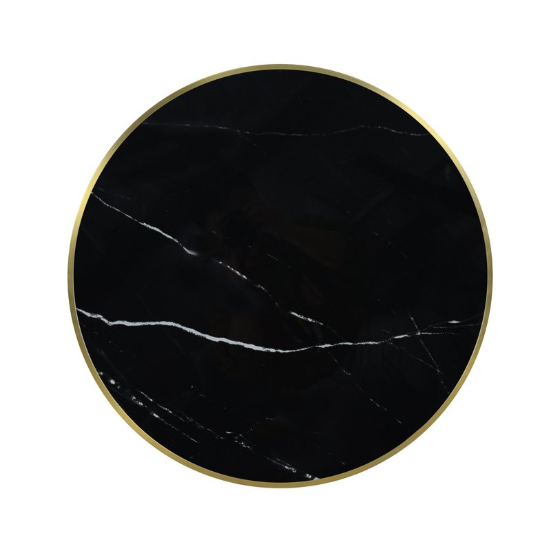 Dining Tables Cafe Table Fast Food Restaurant Table Oem & Odm Rectangle Porcelain Riprap/marble Home Furniture Metal Iron Modern