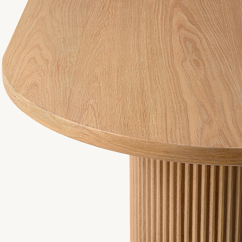 American vintage solid wood dining room furniture table Villa model room can be customized size