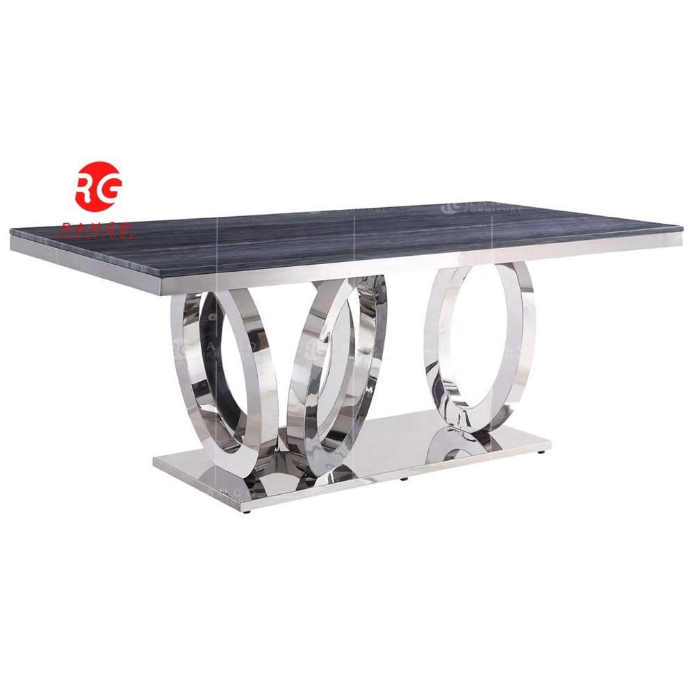 Luxury dining table marble top dining room sets dining tables esstisch
