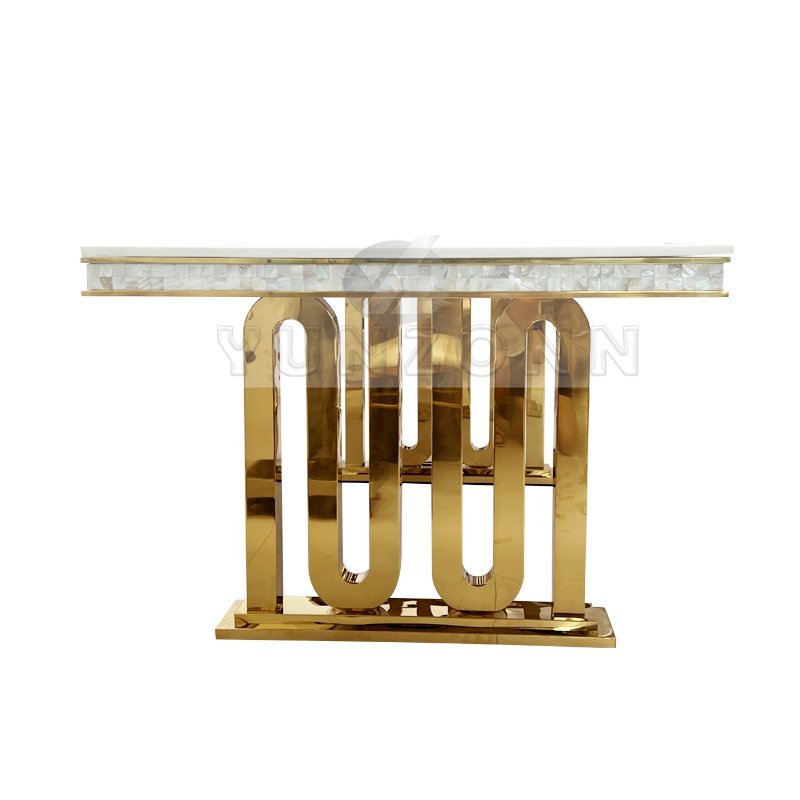 Modern Luxury Rectangular Dining Table Set Deluxe Small Marble Table with Stainless Steel Dining Room Furniture