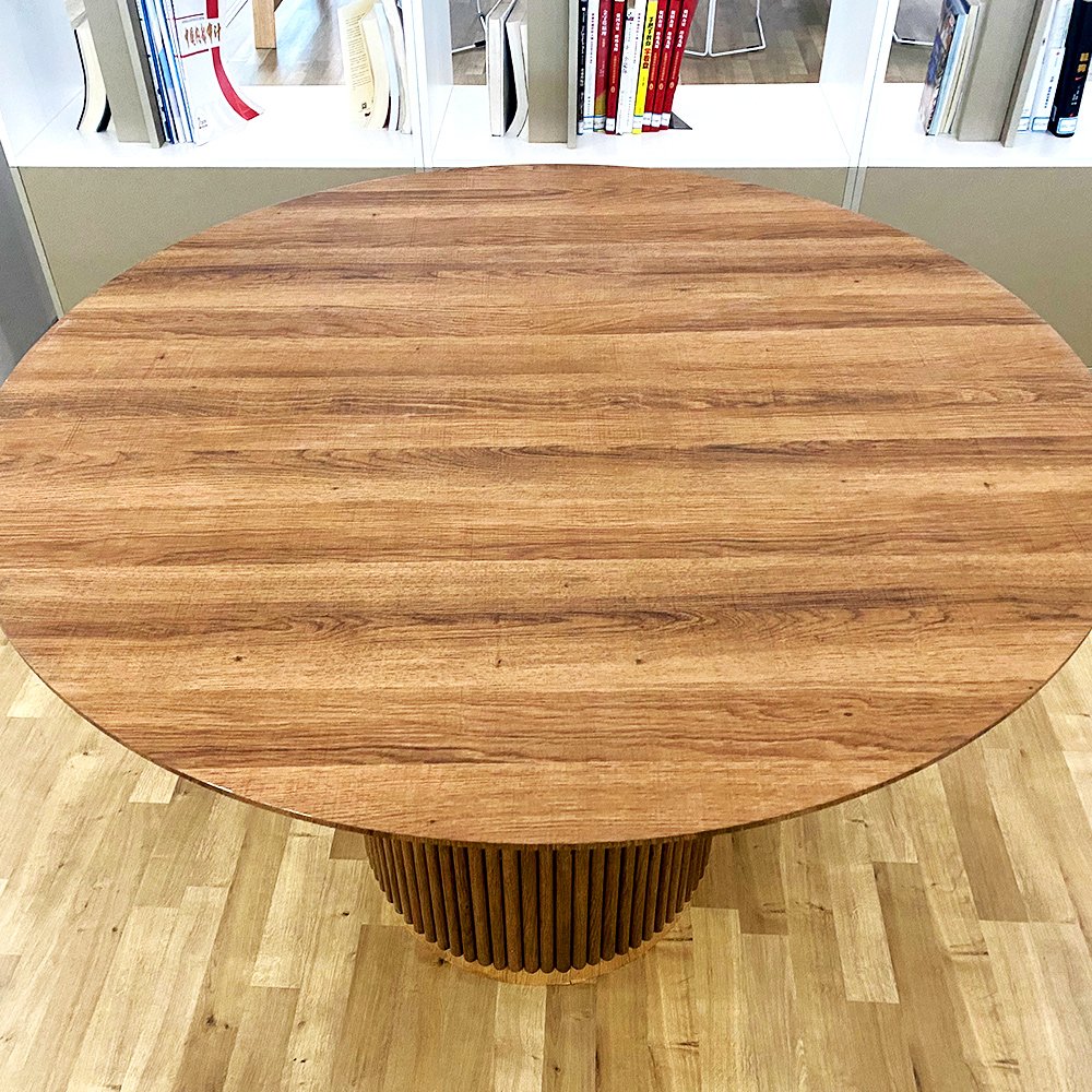 Hot Sale Factory Modern Kitchen Furniture High Round Wood dining table For Home
