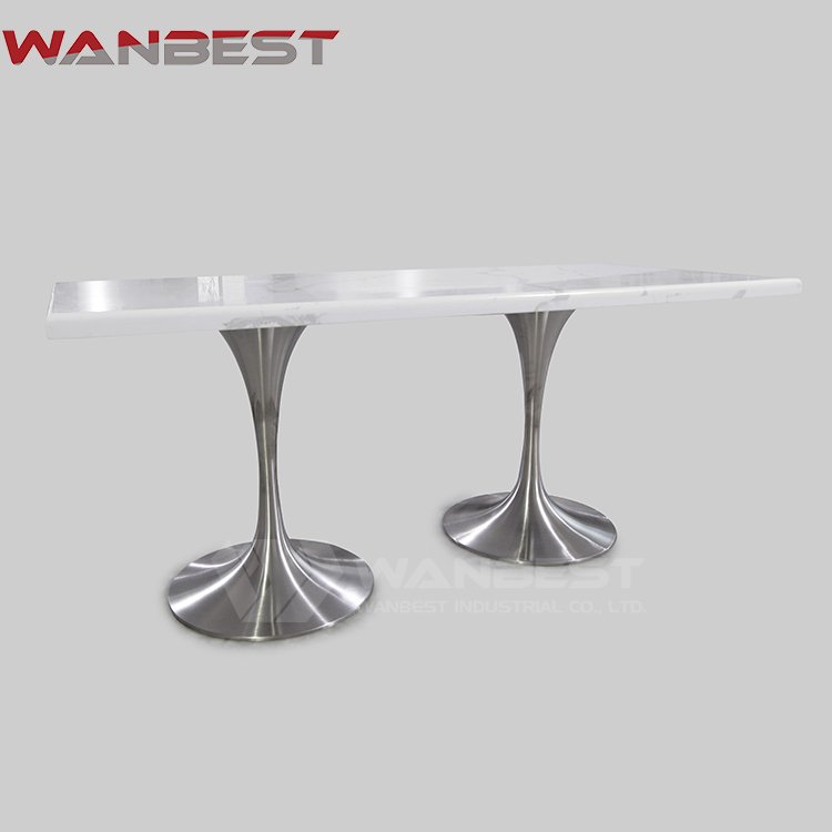 Unique Customized Artificial Stone Home Dining Table Mcdonald's Furniture Kfc Coffee Table Set