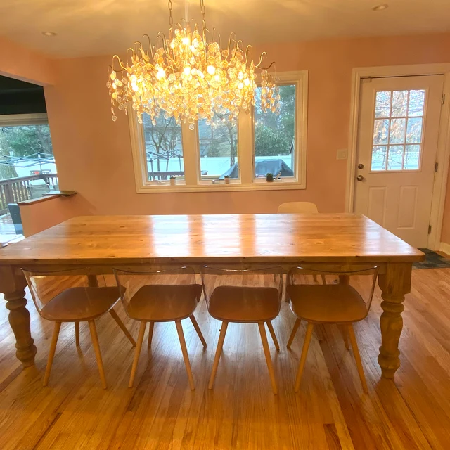 Fast Shipping Industrial Dining Room Furniture Extendable Wood Restaurant Dining Table