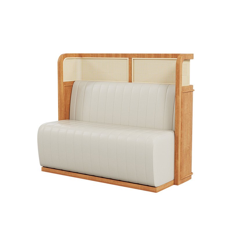 Modern Restaurant Furniture Wood Dining Table and Chairs Dining Booth Bench Sofa for Cafe Hotel Bar