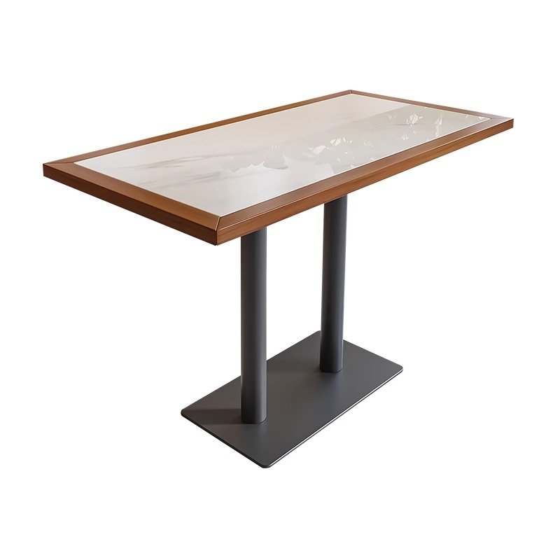 Manufacturer New Design restaurant furniture chair coffee table dining tables fabric teak set with 6 chairs