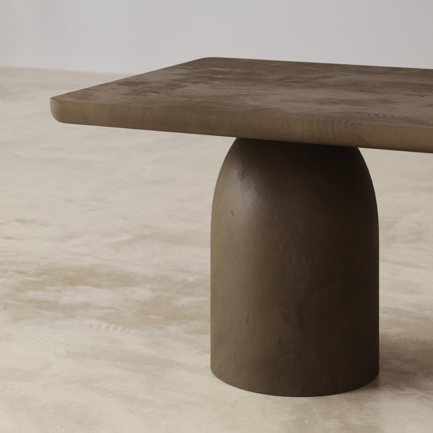 European Style Marble Square Table Bullet Shaped Table Legs Small Apartment Household Dining Table