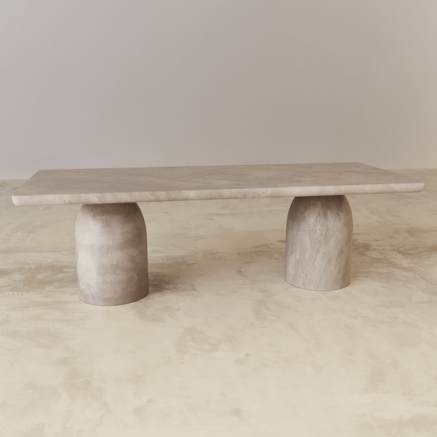 European Style Marble Square Table Bullet Shaped Table Legs Small Apartment Household Dining Table