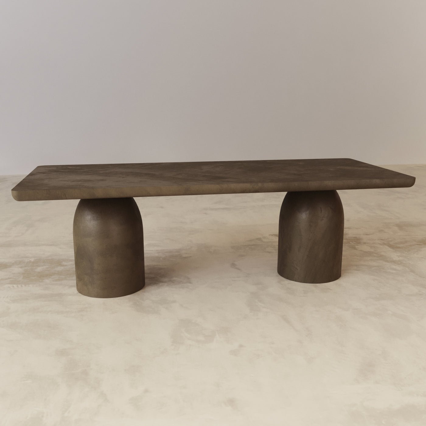 European Style Marble Square Table Bullet Shaped Table Legs Small Apartment Household Dining Table