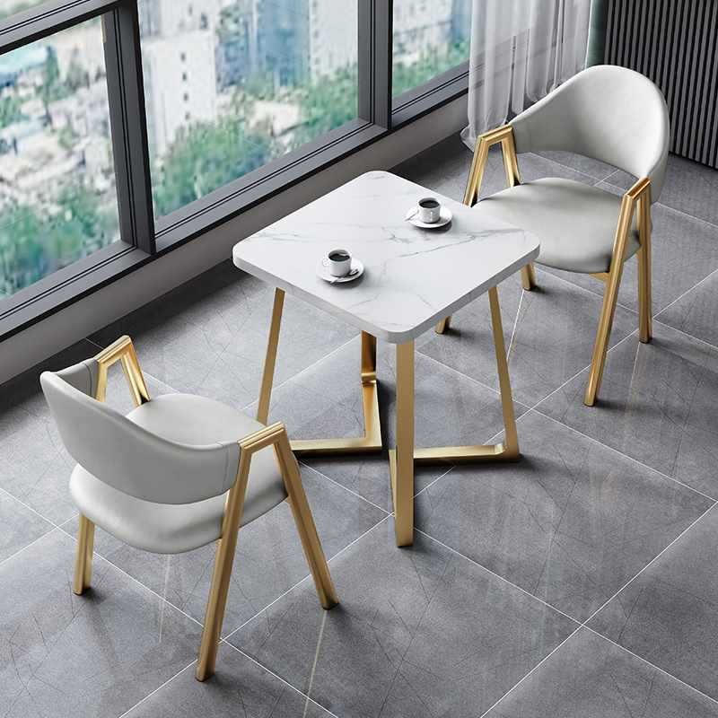 Cheaper nordic small modern wood dining table sets sintered stone 6 chairs hotel marble dining table and chairs set 4 furniture