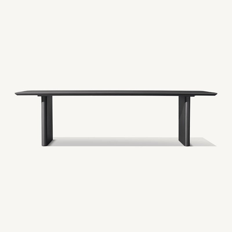 Luxury Aluminum Outdoor Dining Table and Chair Sets Garden Furniture Aluminum Barbecue Dining Table and Sets
