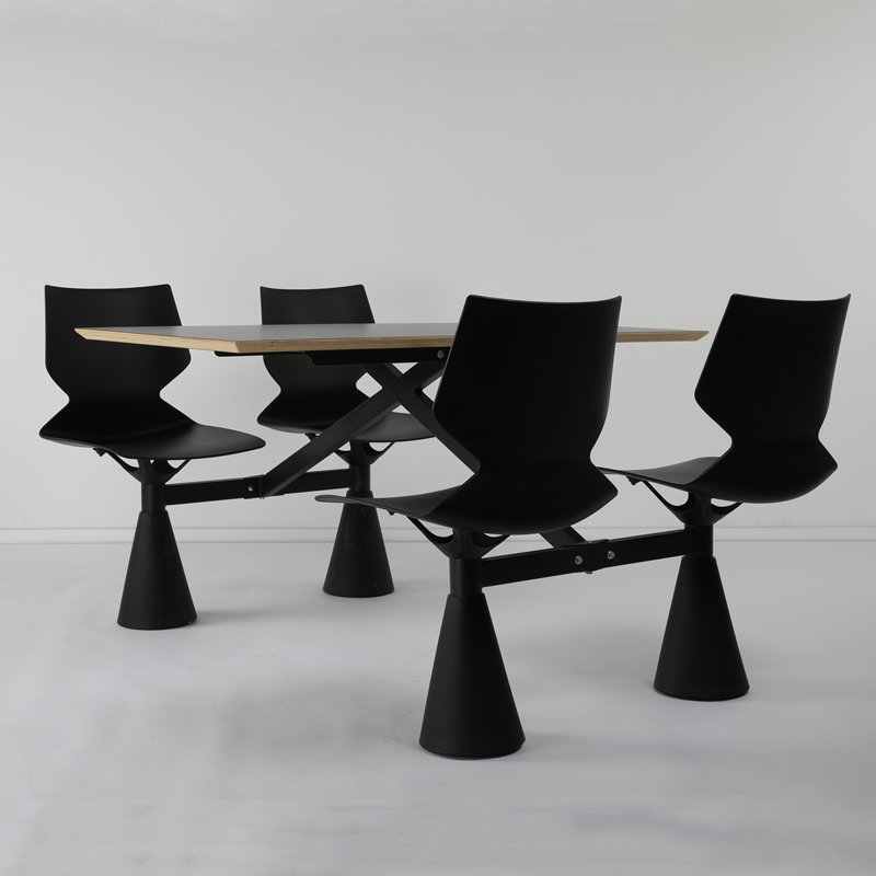 ANSI/BIFMA standard cheap fast food restaurant furniture dining table and chair