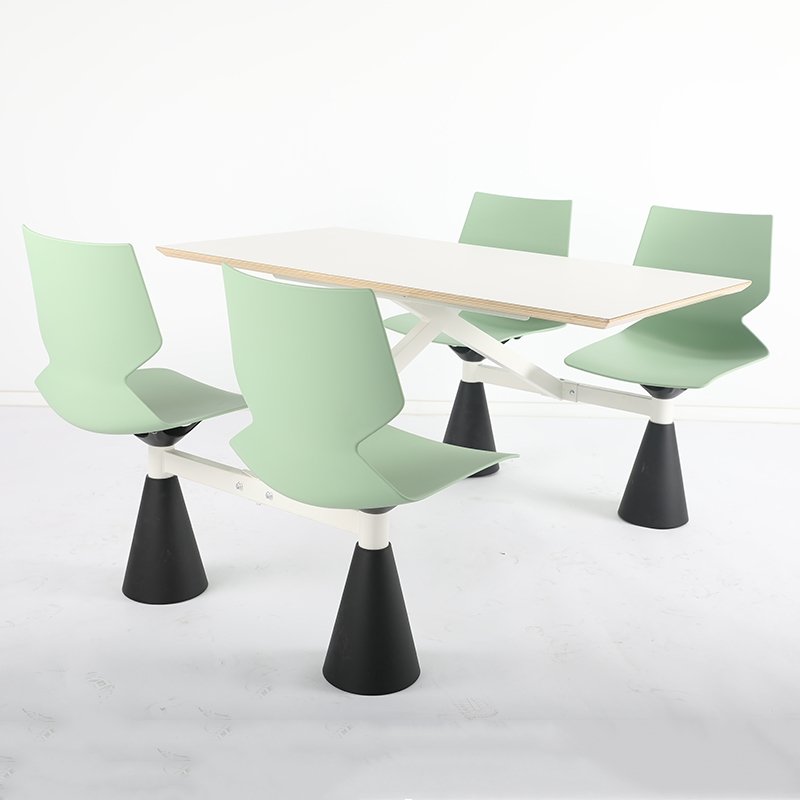 ANSI/BIFMA standard cheap fast food restaurant furniture dining table and chair