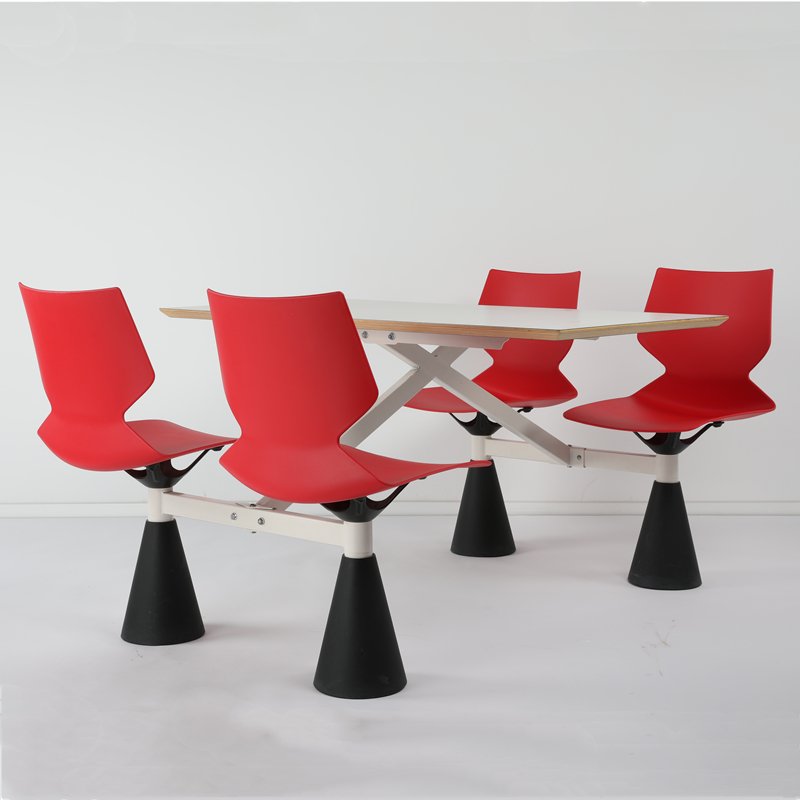 ANSI/BIFMA standard cheap fast food restaurant furniture dining table and chair